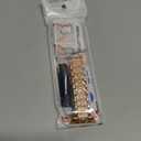 Mesime Compatible for Apple Watch Band with Screen Protector Case, Jewelry Replacement Bands 46mm 45mm 44mm 42mm 41mm 40 mm 38mm 2 Pack Protective Cover for iWatch Series 11/10/9/8/7/6/5/4/3/2/1/SE Women