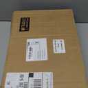 NETANY Set of 4 Glass Carafe with Lid, 1 Liter Beverage Serveware Carafe, Clear Glass Pitcher for Mimosa Bar, Brunch, Cold Water, Juice, Milk, Iced Tea, Lemonade