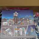 HOGOKIDS Space Roller Coaster Building Toy 926PCS Coaster Building Set Features Lift Platform, Satellites, Rocket Buildable Space Rollercoaster Adventure Park for Adults Kids Girl Boy Ages 6+years old