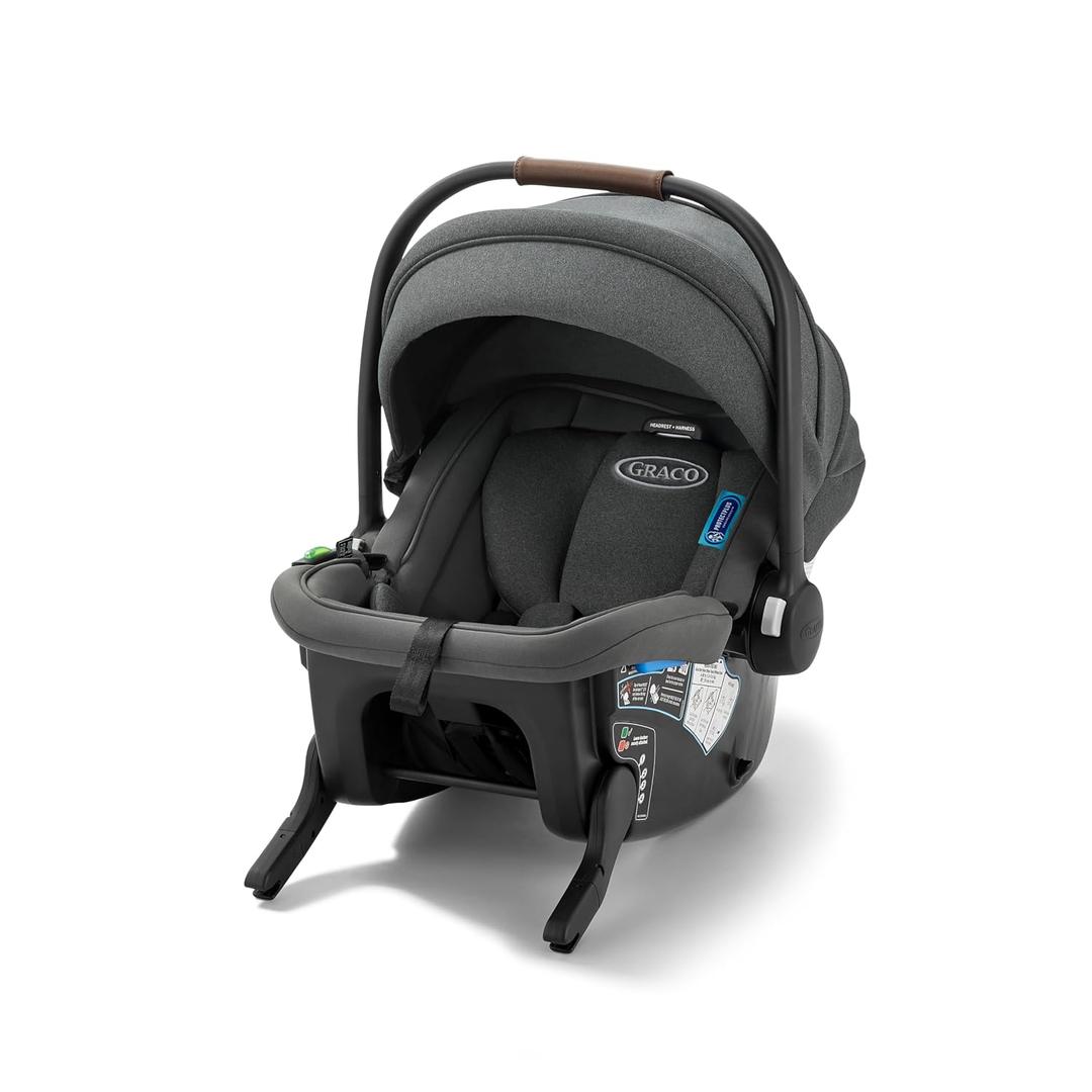 Graco Gomax Infant Car Seat, Baseless Car Seat with Canopy, Rear Facing, Lightweight Carseat, manufacture date-03/23/2026