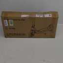 Electric Scooter for Kids Age 6-10, Kick-Start Boost Scooter with Adjustable Speed and Height, Flash Wheel & Deck Lights (Black)