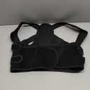 Fit Geno Back Brace Posture Corrector for Women and Men, Shoulder Straightener, Adjustable Full Back Support, Upper and Lower Back Pain Relief - Scoliosis, Hunchback, Hump, Thoracic, Spine Corrector (Medium, Black)