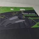 Ab Roller with Elbow Support, Ab Roller Board Core Workout Machine with 4 Wheels, Mini Pilates Reformer Equipment for Home Gym, Abdominal Full-Body Strength Exercise Trainer with Knee Pad (Black & Green)