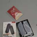 Rechargeable Hand Warmers 2 Pack, 6000mAh Electric Hand Warmer Rechargeable, 2 in 1 Portable Hand Warmers with AI Smart Chips, Outdoor, Hunting, Camping for Family for Christmas (Black)