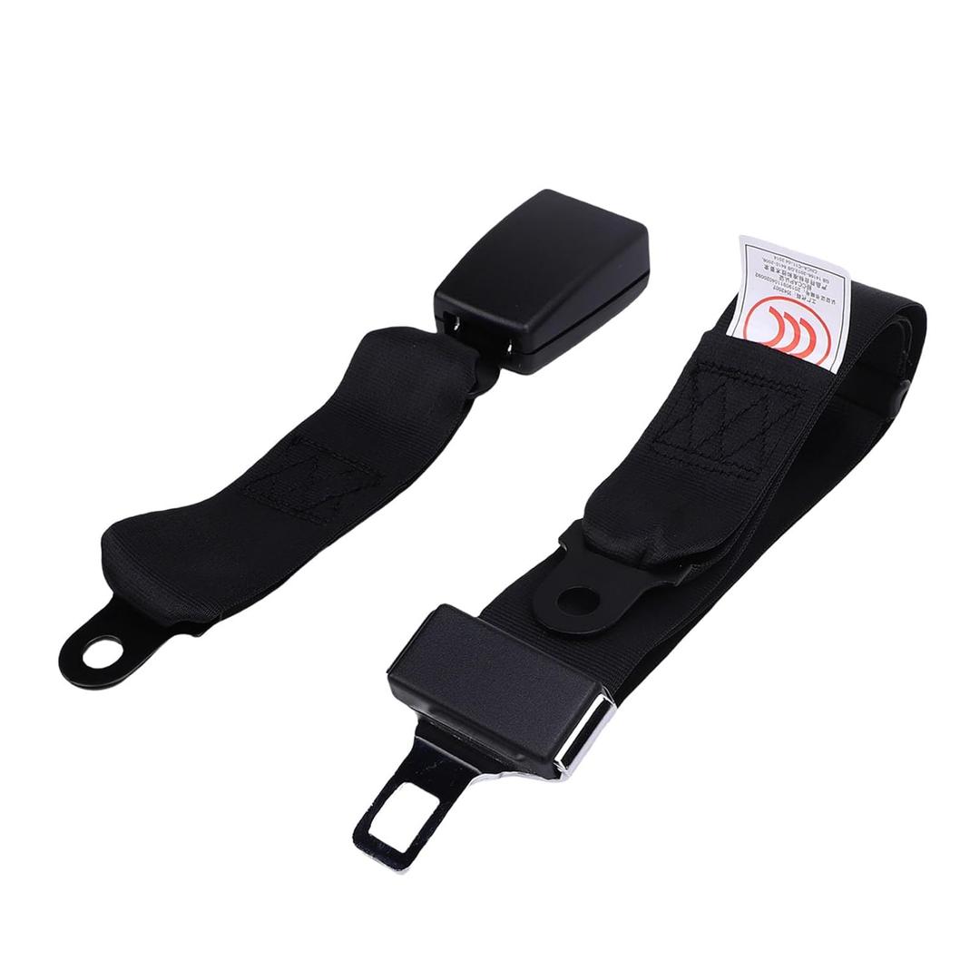 ciciglow 53.15 Inch Seatbelts, Adjustable Tractor Seat Belt with Buckle for Forklift Mower Truck Buggy