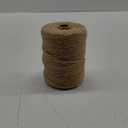 Natural Jute Twine Rope (1.5mm/2mm/3mm/6mm) Durable String for Handmde Crafts,Gardening Applications,Home Gardening,Cat Scratching Post,Gift Packaging... (3mm*328ft)
