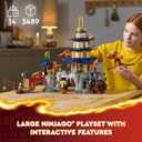 LEGO NINJAGO Tournament Temple City Building Toy for Teen Boys & Girls, Ages 14+, Great for Dragons Rising Fans Who Enjoy Model Building Sets and NINJAGO Toys - 71814