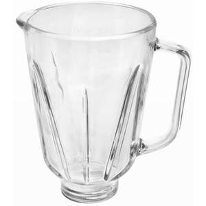 6 Cup Round Glass Blender Jar Compatible with Hamilton Beach Blenders