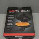 Mueller Heart 5 Waffle Maker, Norwegian Waffle Iron, Adjustable Browning Control & Nonstick, Cool Touch Handle, Easy to Clean, Small Kitchen Appliances