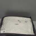 Litanika Oversized King Comforters Ivory Super King Size, 3 Pieces Lightweight Solid Bedding Comforter Set, All Season Fluffy Bed Set (120x120In Comforter & 2 Pillowcases)