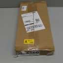 Meangood Toilet Paper Holder Stand, Square Tissue Paper Roll Dispenser for 4 Mega Rolls, Bathroom Free Standing Tissue Roll Storage Holder Rack (Silver)