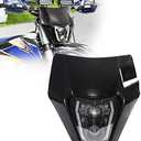 Amazon.com: JFG RACING Dirt Bike Headlight LED,Universal Motorcycle Head Light Kit for Most Pit Dirt Bike Motorcycle Enduro ATV CR CRF XR SX YZ YZF XCF EXC KX 125 150 250 300 350 450-Black : Automotive