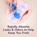 Depend Silhouette Adult Diapers, Incontinence & Postpartum Bladder Leak Underwear for Women, Maximum Absorbency, Medium, Pink, 14 Count, Packaging May Vary