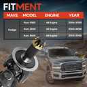 Front Driver Side Axle Shaft Compatible with Dodge Ram 1500 2006-2008, Ram 2500 Ram 3500 2003-2008, Replace OE 447-2742L, 40020734, 5086667AB