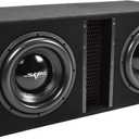 Skar Audio Dual 12" 5000W Loaded EVL Series Vented Subwoofer Enclosure | EVL-2X12D4