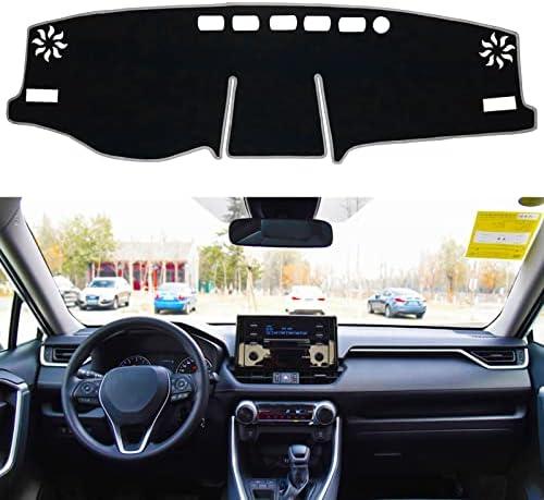 Amazon.com: SENSHINE for Toyota RAV4 Accessories 2019 2020 2021 2022 2023 2024 2025 Dashboard Cover Center Console Cover Dash Mat Carpet Protector Sunshield Cover Custom Fit, Gray Trim : Automotive