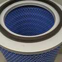 Engine Air Filter P153551 (Blue) Replace Fleetguard AF1968M, Baldwin PA4585, Donaldson P537791 Fits for Freightliner FLD FLD120 FLD132 FL112 Trucks/Peterbilt 367 & Kenworth T800 T600 Trucks