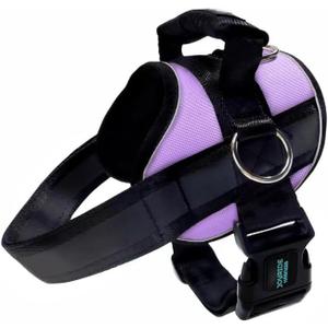 Joyride Harness 2.0 - The Original Side Ring No Pull Dog Harness - No Choke, Escape Proof, Reflective, 3 Leash Clips, Quick Fit Pet Vest - Easy Walks & Training - for Small, Medium & Large Dogs (Lavender)