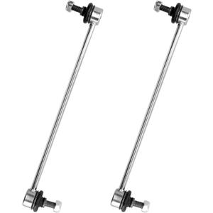 2 Pcs Front Stabilizer Sway Bar Links, Compatible with 2013-2018 Ford Escape C-Max, 2012-2018 Focus, 2015-2018 Transit Connect & 2010-2013 Mazda 3, 2004-2013 Volvo S40, C30, C70, V50, Replace# K80880
