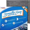 Spearhead Odor Defense Breathe Easy AC & Heater Cabin Filter | Fits Select 2000-2010 Avalon, Camry, Sienna, Solara, ES330, GX470, RX350, RX400h | Up to 25% Longer Lasting w/Activated Carbon (BE-132)