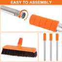 Chicken Poop Scooper Shovel Rake Scrub Brush for Chicken Coop Supplies Accessories for Cleaning