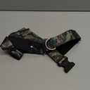 DF Co. Dog Harness | Chafe Resistant Webbing, Adjustable Neck & Chest, and Heavy Duty D-Ring | Sturdy, Comfortable, Easy to Use | Green Camo, Size S