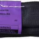 Black Spanset 2ft Lifting Strap Round Sling Polyester 2,600 lb. Vertical Capacity Aerial Hoop Lyra Circus Strage Light Video Use (Puple -Vertical Capacity 2,600 lbs, 2FT)