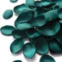 Ling's moment Rose Petals, Silk Flower Petals for Wedding/Aisle/Flower Girl Baskets/Table Centerpiece Dcor,etc.Dark Teal 200pcs
