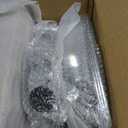 Silscvtt 2Pcs Fog Lights Replacement for Sienna 2004 2005 Clear Lens Fog Light W/Bulbs 81210AE010 81220AE010 Left+Right Side