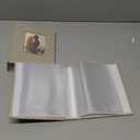 Vienrose Small Photo Album 4x6 holds 100 Photos 2 Pack, Mini Baby Photo Album Linen Cover for Gifts Wedding Family, Beige (4x6 50 Pockets)