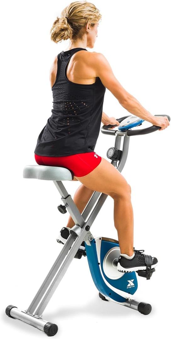 Folding Exercise Bike, 225 LB Weight Capacity