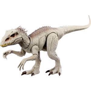 Mattel Jurassic World Indominus Rex Dinosaur Toy with Lights, Sounds & Motion, Camouflage 'n Battle I-Rex, 21 Inches Long with Digital Play