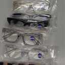 CCVOO Oprah Style Reading Glasses for Women, Stylish Eyeglasses, Blue Light Readers for Women, Cheaters, (A1 Mix)