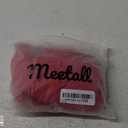 Meetall Women's High Cut String Triangle Bikini Set Swimsuits Sexy Bathing Suits 2 Piece (Maroon Red, XL)