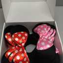 NEWTGAN 20 PCS Mouse Ears Headbands for Birthday Party Theme Park Costume Play Celebration for Boys and Girls (3color) (pink and red)