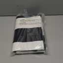 OLANLY Black and White Striped Rug 2'4" x 3'7" (27.5" x 43") – Washable Cotton Indoor Outdoor Doormat for Front Door, Entryway, Kitchen, Porch, Patio Decor