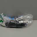 Reusable Boot & Shoe Covers Water Resistant Non Skid and Washable for Real Estate Contractors to Keep Floors Carpets Footwear and Rooms Clean - 2 Pairs (Large, Black)