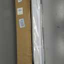 LazBlinds No Tools No Drill 1" Vinyl Mini Blinds, Cordless Blinds for Windows, Light Filtering Horizontal Window Blinds & Shades, 30" W x 48" H, White
