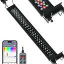 Pawfly Aquarium Light for Plants, 25 W Bluetooth Fish Tank Light, Full Spectrum Aquarium Lights for 24"-30" Fish Tanks, Extendable 24/7 LED Lights with Timer Modes & Adjustable Brightness