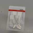 USB C to 3.5mm Headphone and Charger Adapter, Type C to Aux Jack Dongle Cable Cord with PD Fast Charging for iPhone 15/16/17 Pro/Max/Plus, iPad, Samsung Galaxy S23/S24 Ultra, Note 20 (3-Pack) (White)