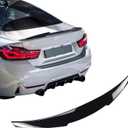 Rear Spoiler for BMW 4-Series F32 Coupe 2013-2020 Trunk Spoiler Wing Trunk Tail Rear Trunk Lid,Glossy Black Performance - M4 Style