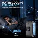 1.2HP Whole House Variable Speed Water Pressure Booster Pump 90PSI 115V Automatic Penmanent Mangnet Motor Constant Pressure 1500GPH Wireless App Control for Home House Villa Apartmen