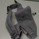 Toddler Carrier - Premium Cotton, Large Seat & Back Support, with Large Pocket, One Size Fits Most, Ideal for 6-48 Months (16-44 lbs), Gray, Regular Fits Up to 4XL