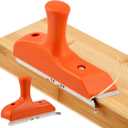 Professional 3-in-1 Edge Banding Trimmer: Rapid & Precise Trimming of Straight, Curved & Chamfered Edges for Wood, PVC, ABS | Sharp Stainless Steel Blades, Ergonomic Non-Slip Grip