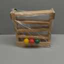 Montessori Ball Drop Toy for 2 3 Year Old, Wooden Ball Drop Toy Wooden Ball Tower for Toddlers, Pound a Ball for Toddlers Early Childhood Education Visual Tracking for Boys Girls Gift