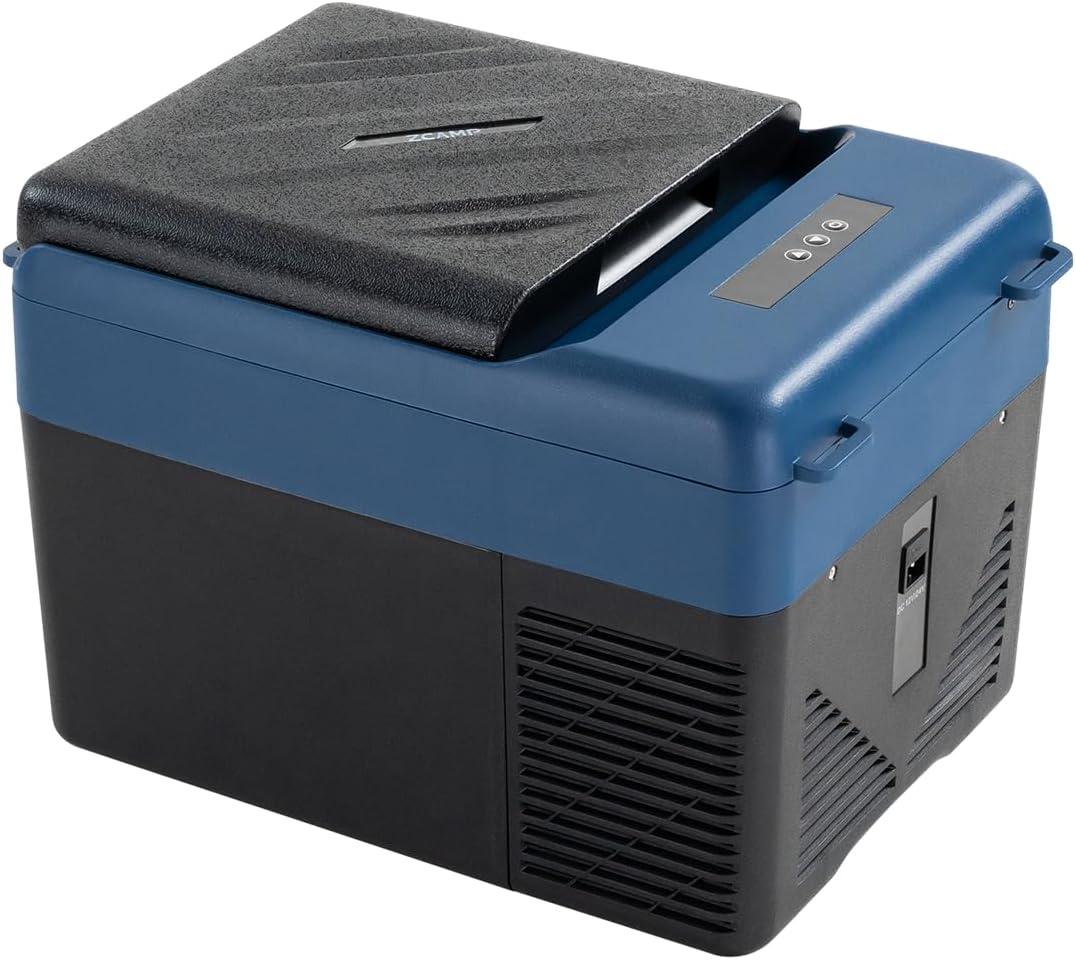 KI12 12 Volt Refrigerator,Portable Freezer,11 Quart(12L) Car Cooler,12V Car Fridge APP Control,12/24V DC 100-240V AC for Camping, Travel, Truck, RV, Boat -4℉~68℉