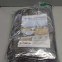 SUNNY GUARD 3'x10' Brown Balcony Deck Privacy Screen Fence, Apartments Railing Screen, Heavy Duty Wind Screen for Outdoor,Backyard,Patio,Deck PrivacyWe Make Custom Sizes