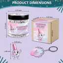 Positive Nail Polish Affirmation Jar, 60 Confidence Boost Notes for Teen Girls & Women, Cute Stuff for Teen Girls, Birthday Gifts & Valentines Day Gift Daughter, Grandaughter, Sister, Kids Girl