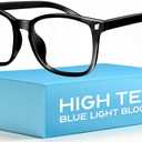 livho High Tech Blue Light Glasses - Advanced up to 99% Blue Light Blocking Computer Glasses - Screen Fatigue & UV Protection, One Pack