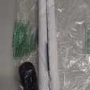 Sliding Glass Door Security Bar, Patio Door Barricade Security Bar, Apartment BarSliding Door Security Bar, Door Jammer, White, 1 Pack